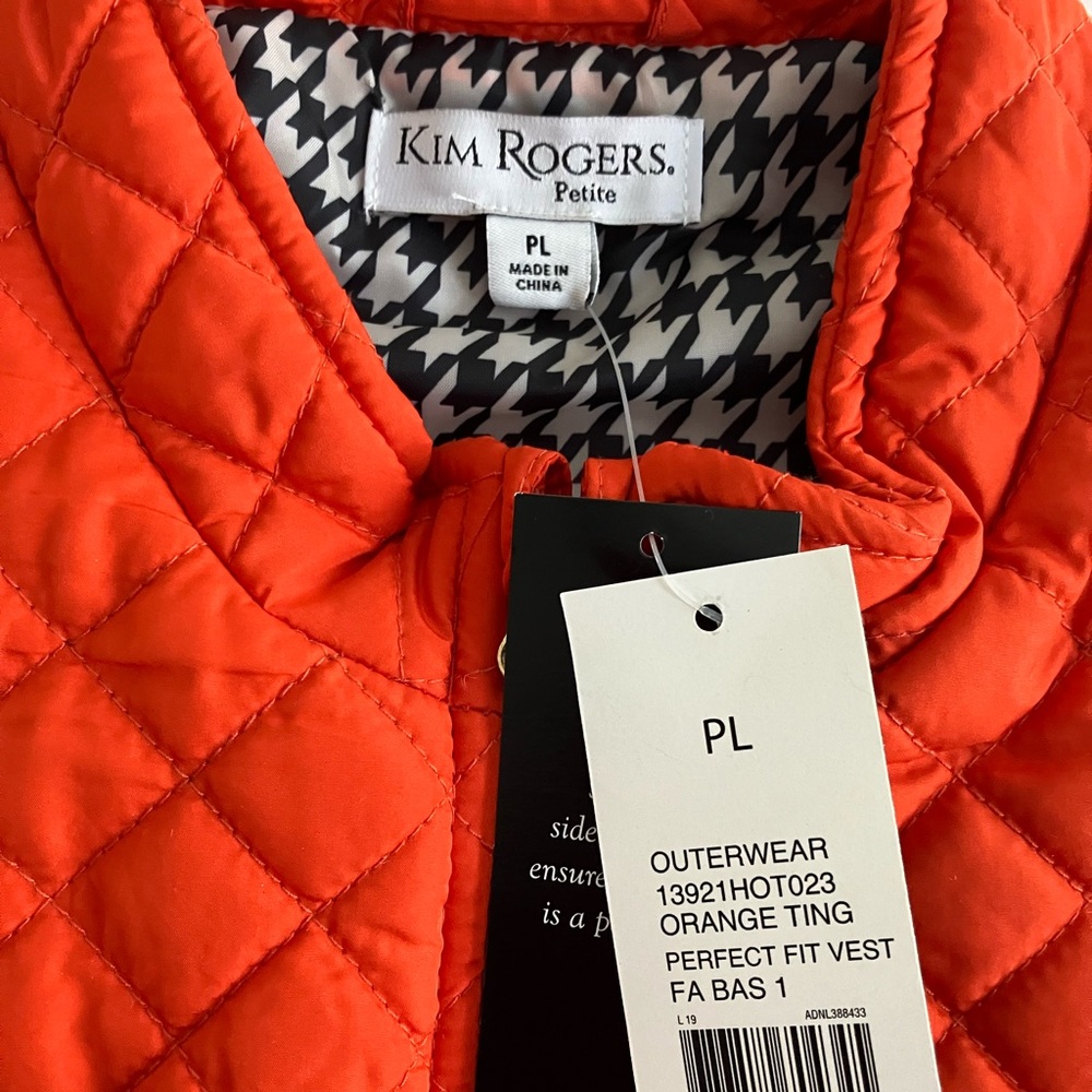 Kim Rogers Quilted Vest